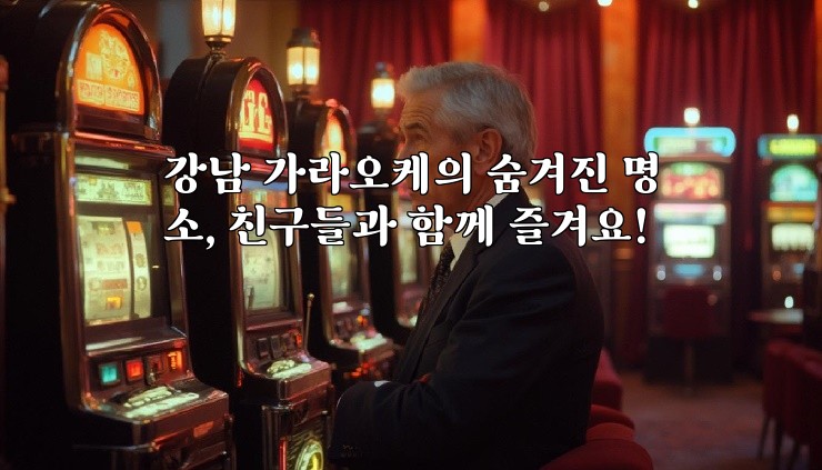 강남 가라오케의 숨겨진 명소, 친구들과 함께 즐겨요!